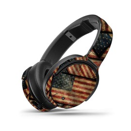 MightySkins Skin Compatible with Skullcandy Venue Wireless Headphones - Vintage American | Protective, Durable, and Unique Vinyl wrap Cover | Easy to Apply, Remove | Made in The USA