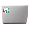 2 x 10cm Peace Vinyl Sticker Symbol Camper Van Badge