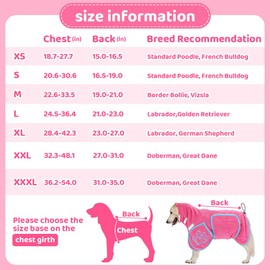 AUTOWT Dog Bathrobe Towel - Super Absorbent Dog Drying Coat, Warming Bath Robes for After Bath Shower Swim Walk for Small Medium Large Dogs Cats Pet