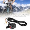 Gorgeri Electric Throttle Valve, 24 V Speed Regulator, Rotating Thumb