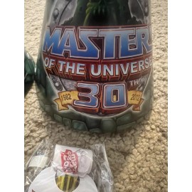 Mattel Masters of the Universe 30th Anniversary Party Hat & Blower Set SDCC He-Man NEW