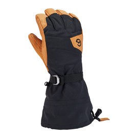 Gordini Men's Elias Gauntlet Glove, Black Tan, Medium