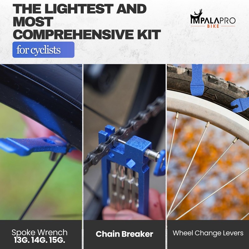 IMPALAPRO Bike Tool Kit Set 20 in 1 Compact and