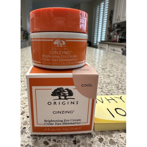Origins GINZING Brightening Eye Cream in COOL .5oz/15mL FULL SZ