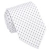 DQT Men's Geometric Pin Dot Business Casual 8cm Classic Tie