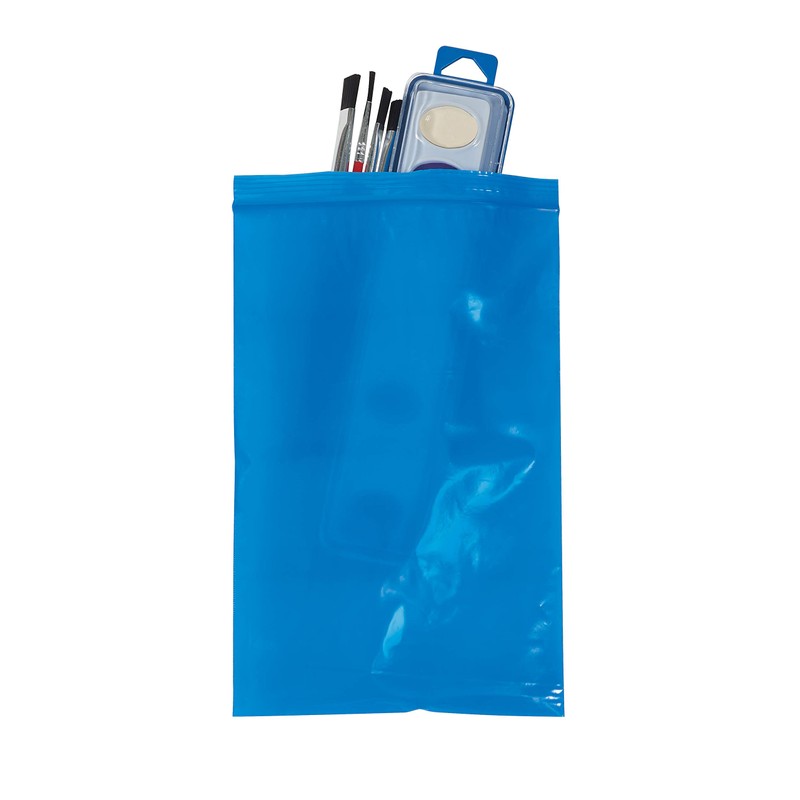Poly Bag Guy 10" x 12", 2 Mil (1000/Case) Blue