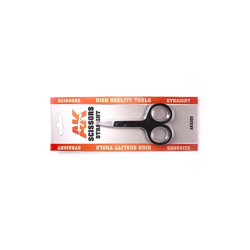 AK TOOLS AK9309 SCISSORS STRAIGHT (SPECIAL PHOTOETCHED)