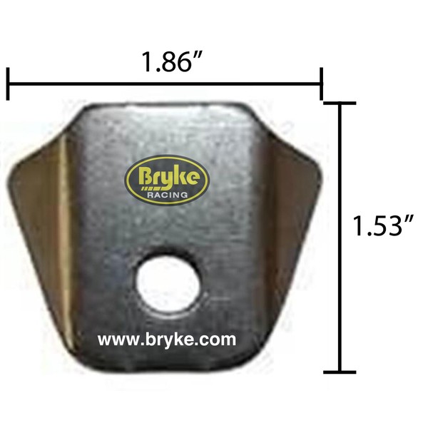 Bryke Racing Trick Tabs 10 Pack 3/8" Hole Gussets Tab