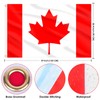 AhfuLife Canada Flag 5ft x 3ft for Canadian Party Decorations,