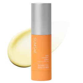 SUMSAE Pure Vitamin C Serum - Best Korean Skincare with Vitamin 10.5%, No Added Water, Special Airless Pump, Brightening and Firming Skin, Improving Uneven and Dull Skin Tone, 30ml/1.01fl.oz.