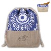 slowroom Linen Lunch Bag, 2 in 1, Bread Bag for