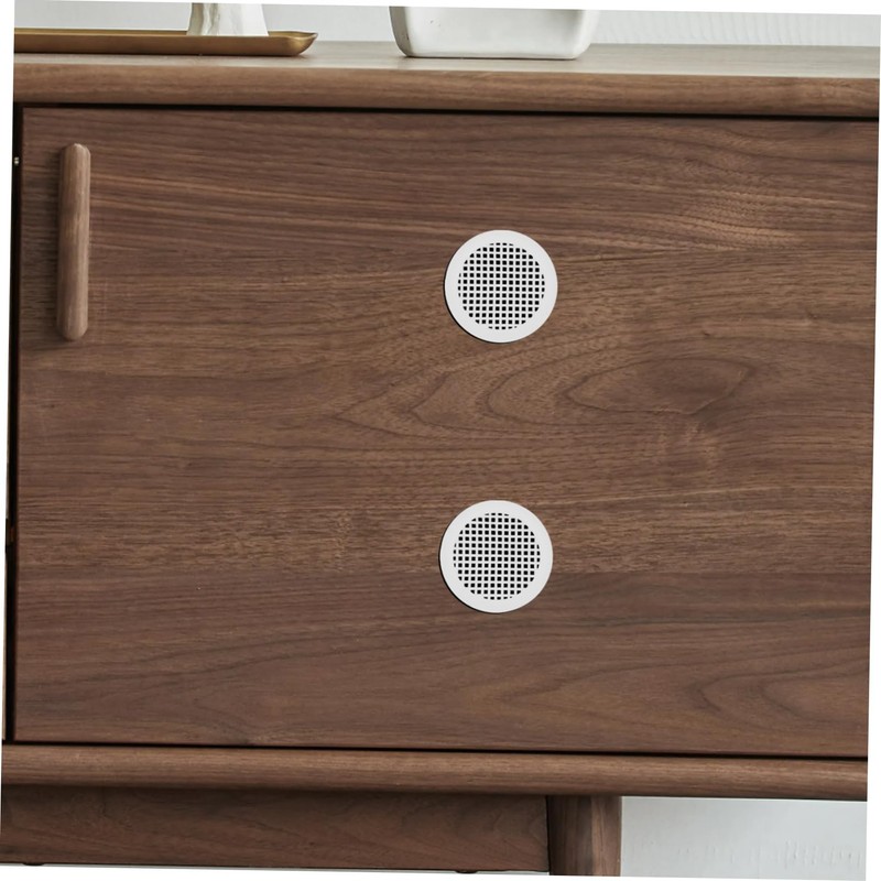 WHAMVOX 20pcs Round Cabinet Ventilation Holes Air Vents for Optimal