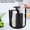 360° Cup Dispenser, Cup Dispenser for Paper Cups, Round Cup