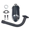 Exhaust Pipe with Muffler For Predator 196cc Go Kart &