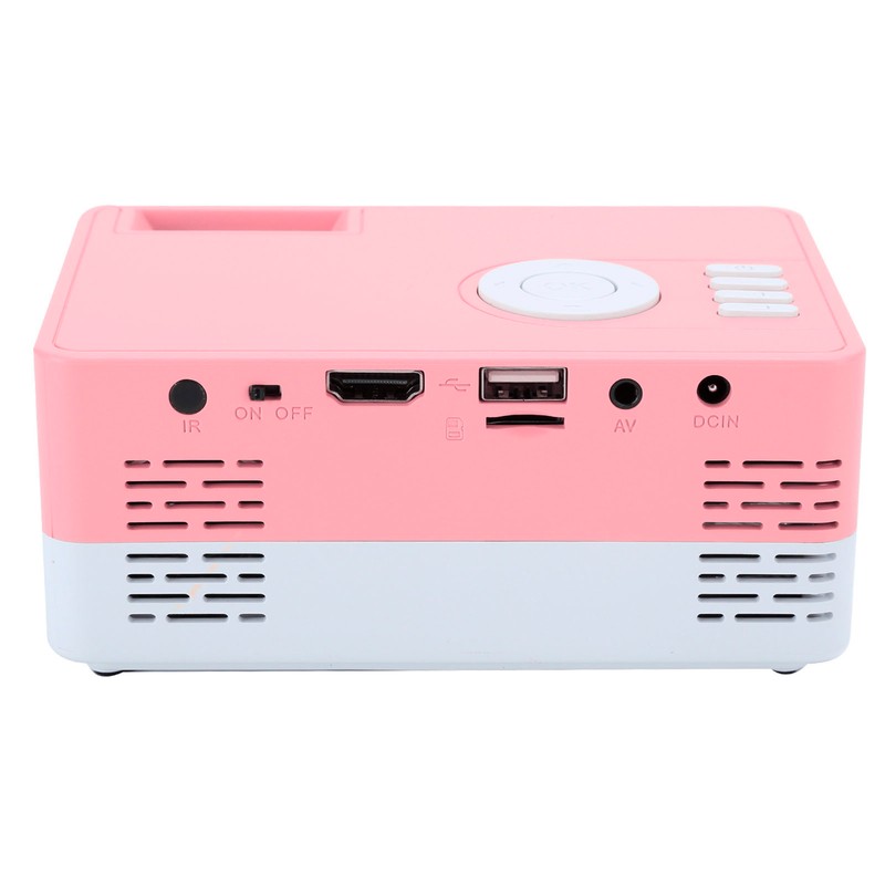 Mini Portable Projector LED Home Theater Video Media Player Projector