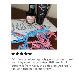 Luv Jazury Polygel Nail Color Nail Art Supply