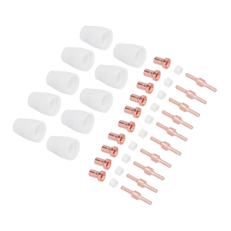 40pcs Plasma Cutting Torch Consumables Kit Plasma Cutting Torch Parts