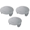 3Pcs Replacement Spool Line Cover Compatible with Bosch UniversalGrassCut 18,