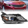 JSBOYAT Fits for 2014-2020 Chevy Impala [Halogen Style] Projector Black