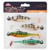 Berkley Pulse Realistic Perch Prerigged, Fishing Hook, Soft Lures, PredatorFishing,
