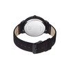 s.Oliver 2033497 Men's Quartz Watch Analogue with Leather Strap, Black,