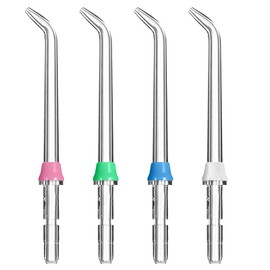 4 PCS Replacement Classic Jet Tips for Waterpik Flosser WP100 WP250 WP300 WP450 WP660 WP900 -Flosser Refill Heads Replacement Heads for Clean Teeth, Healthy Gums, and Fresh Breath