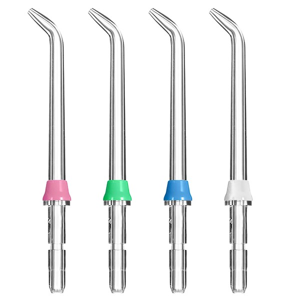 4 PCS Replacement Classic Jet Tips for Waterpik Flosser WP100