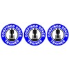 (x3) | Confined Space Trained & Certified Hard Hat Sticker/Helmet