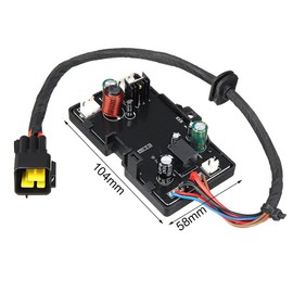 Baceyong Plastic Air Diesel Heater Control Board Motherboard, High Sensitive Heating Control Board Motherboard Suitable for 12V / 24V 3KW / 5KW Air Heater