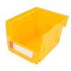 Garage Organizer Bin 377x213x178mm Thickened Slant Mouth Vertical and Back