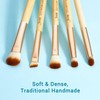 Jessup Brand Bamboo Eyebrush Makeup Kits Concealer Definer Counter Buffer
