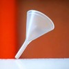 3 x Very Small (Tiny) Food Safe Plastic Funnels 2.1cm