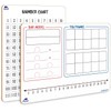 SCRIBBLEDO Bar Model, Ten Frame & Number Line 9x12 Double-Sided