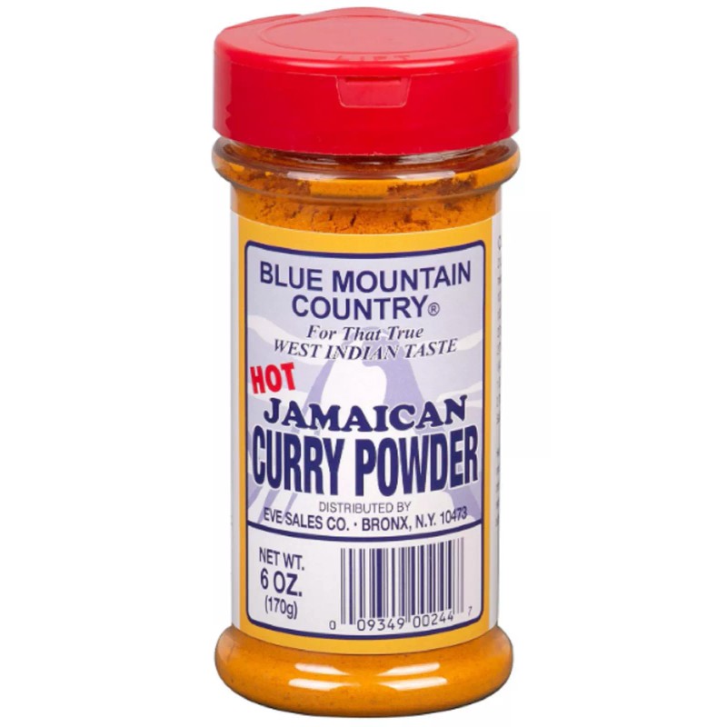 Blue Mountain Country Jamaican Hot Curry Powder, 6 ounce