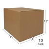 uBoxes Moving Boxes Medium 18x14x12-Inches (Pack of 10) Professional Moving