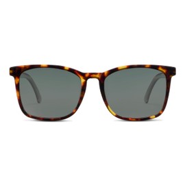Peepers by PeeperSpecs Men's Mateo Sun Soft Square Sunglasses, Tortoise, +2.00 + 2