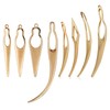 Hoypeyfiy Sisterlock Herramienta de reapriete, 8 piezas de rastas trenzadas