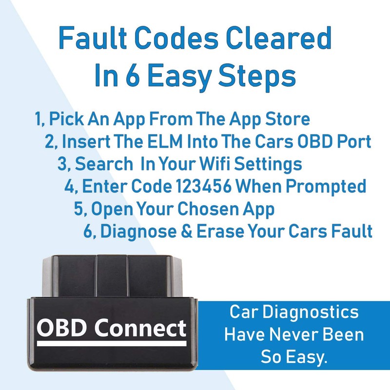 OBD Connect - OBDII OBD 2 WIFI Fault Code Reader