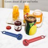 Jar Opener Bottle Opener Lid Opener for Weak Hands, Arthritic