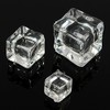 12Pcs/2CM Acrylic Clear Ice Rock Cubes for Vase Fillers and