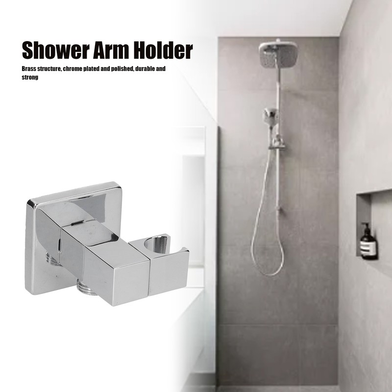 Handheld Shower Arm Head Holder Wall Mounted Brass Shower Spray