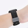 Honbay 4PCS 22mm Rubber Replacement Watch Band Loops Silicone Watch