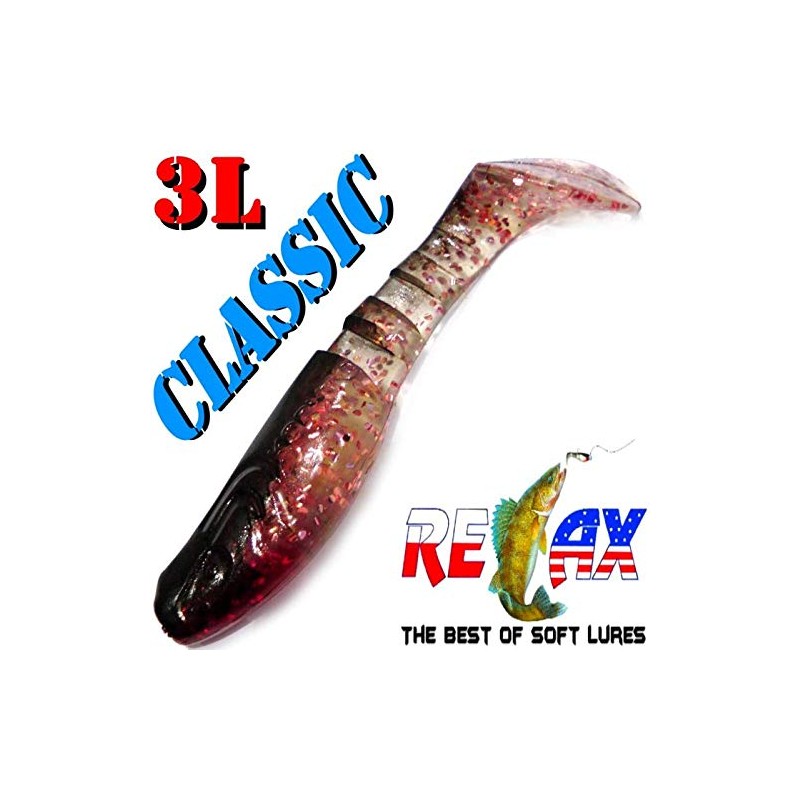 Relax Kopyto 3L Classic 3 Inch Rubber Fish 8 cm