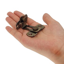 KAFENDA Barn Door Lock 90 Degree Right Angle Door Latch Sliding Door Locks and Latches