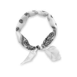 Vamqor Bandana Single Pack & Double Pack Cotton for Men and Women 22 Inch(White)