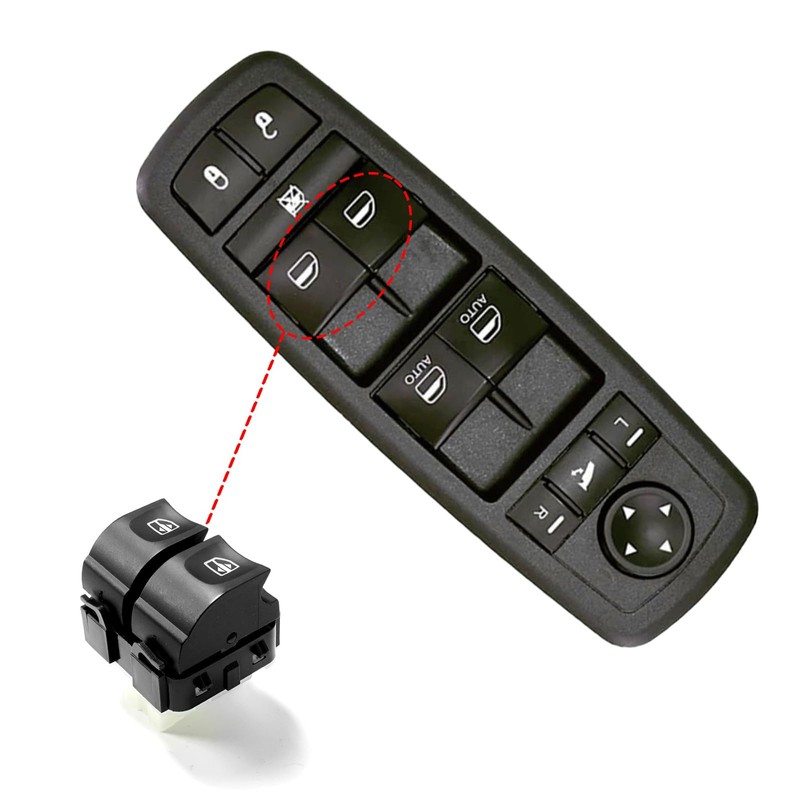 Window Control Switch, Car Window Master Control Switch Replacement 254118044R