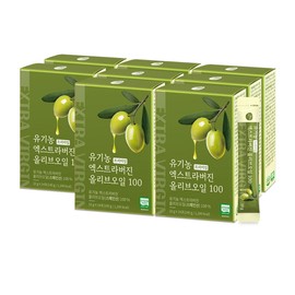 Correct Organic Premium Extra Virgin Olive Oil 100 8 boxes (total 112 packets) / 올바른 유기농 프리미엄 엑스트라버진 올리브오일 100 8박스(총 112포)