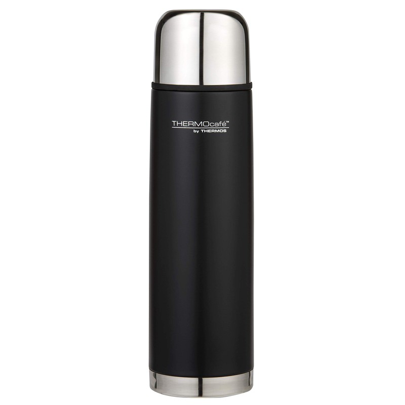 THERMOcafe by Thermos Stainless Steel Vacuum Insulated Slimline Flask, 1L,