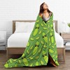 Homieblanket Pickle Blanket for Women Men, Cute Pickle Themed Design