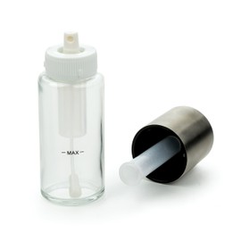 RSVP International Kitchen Accessories Collection Oil & Dressing, Mister, 4 oz Capacity, Glass Bottom